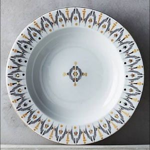 Anthropologie Ikat Thistle Soup Bowl
